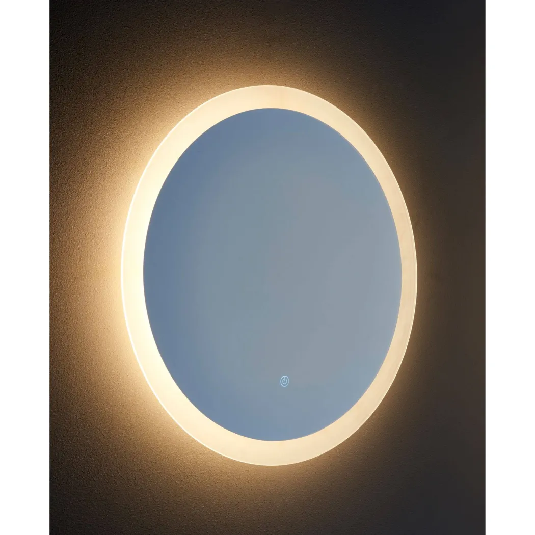 Becky LED Dimmable Touch 50cm Wall Mirror