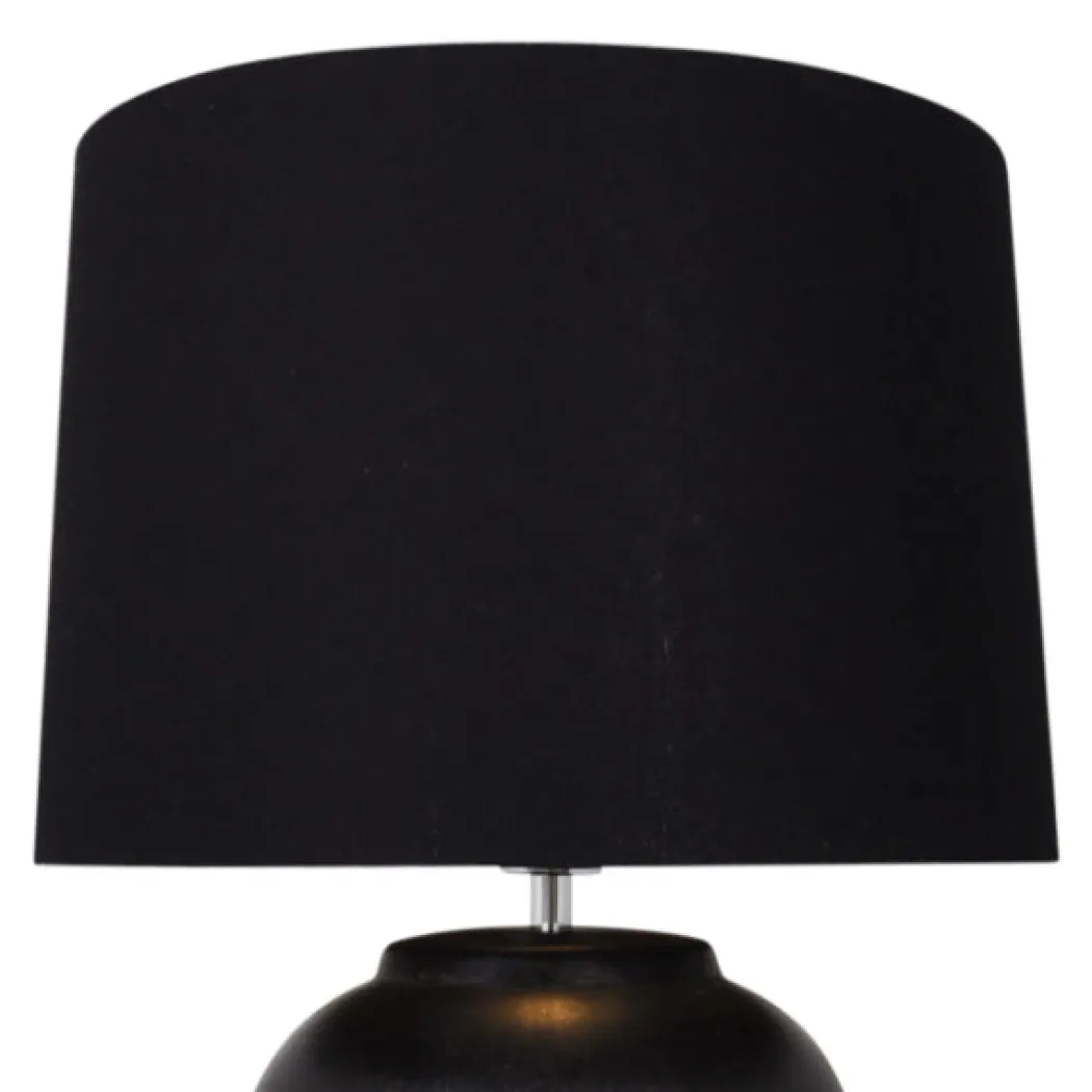 Belen Black Ceramic Table Lamp