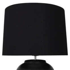 Belen Black Ceramic Table Lamp