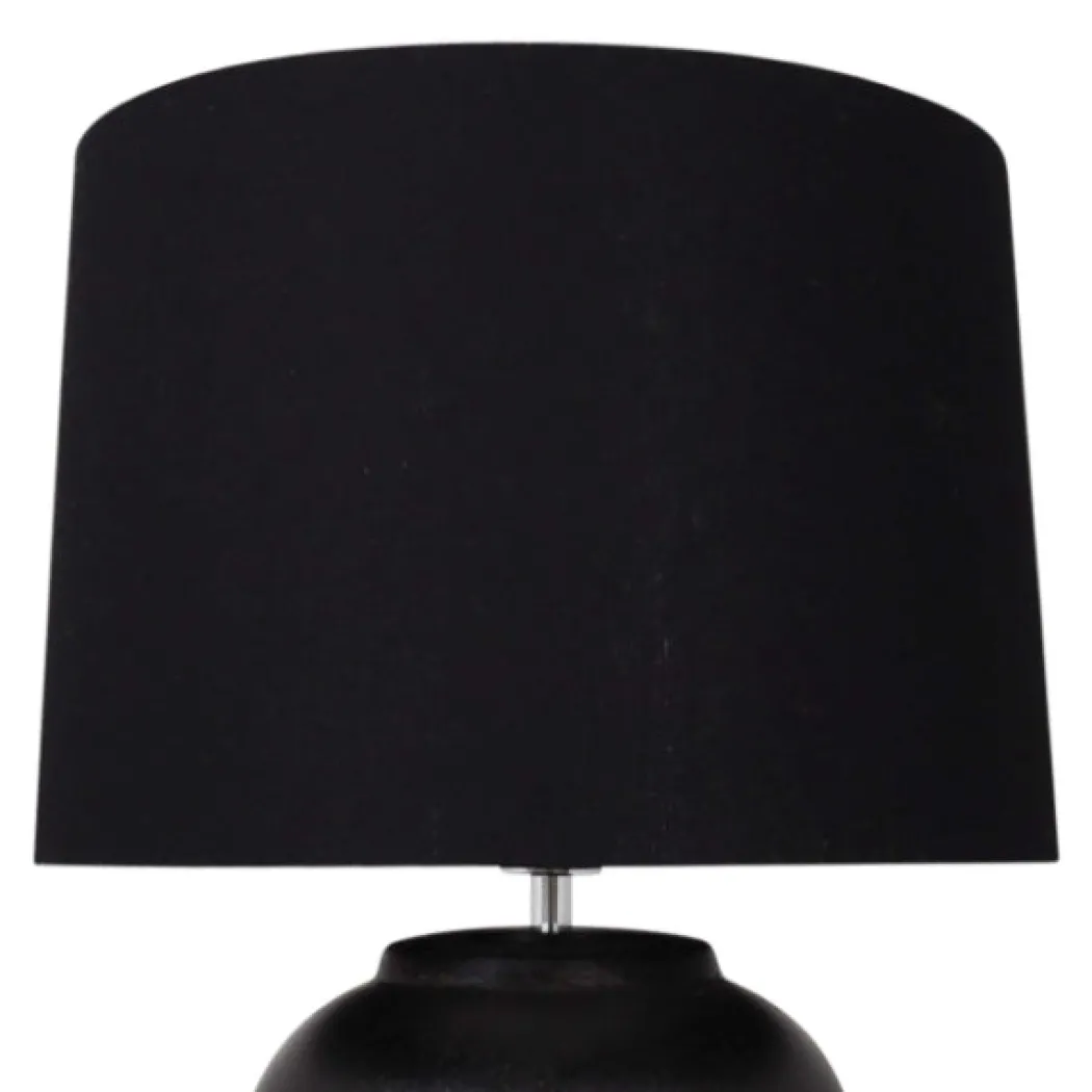 Belen Black Ceramic Table Lamp