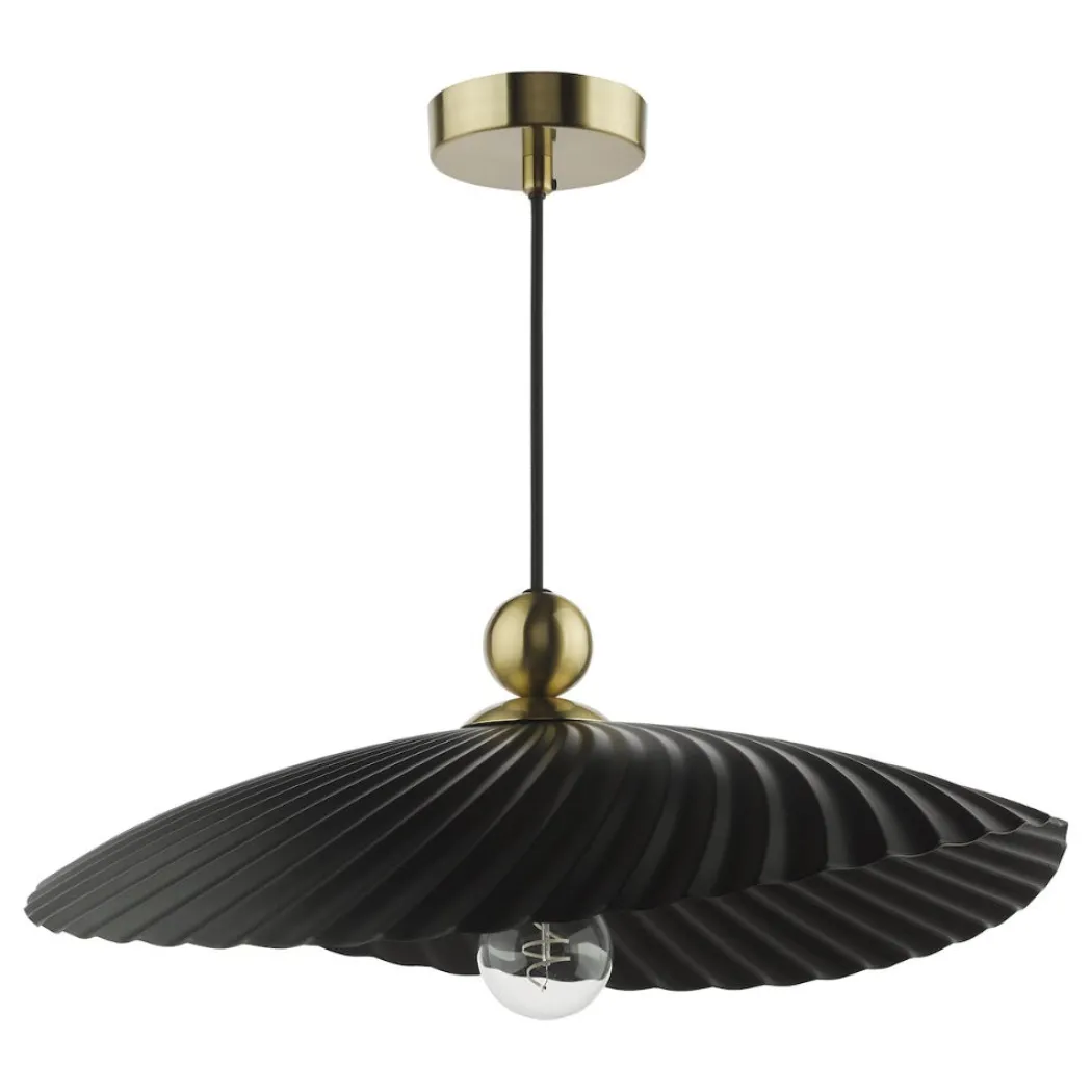 Bouvier Matte Black Easy-Fit Pendant (Shade Only)