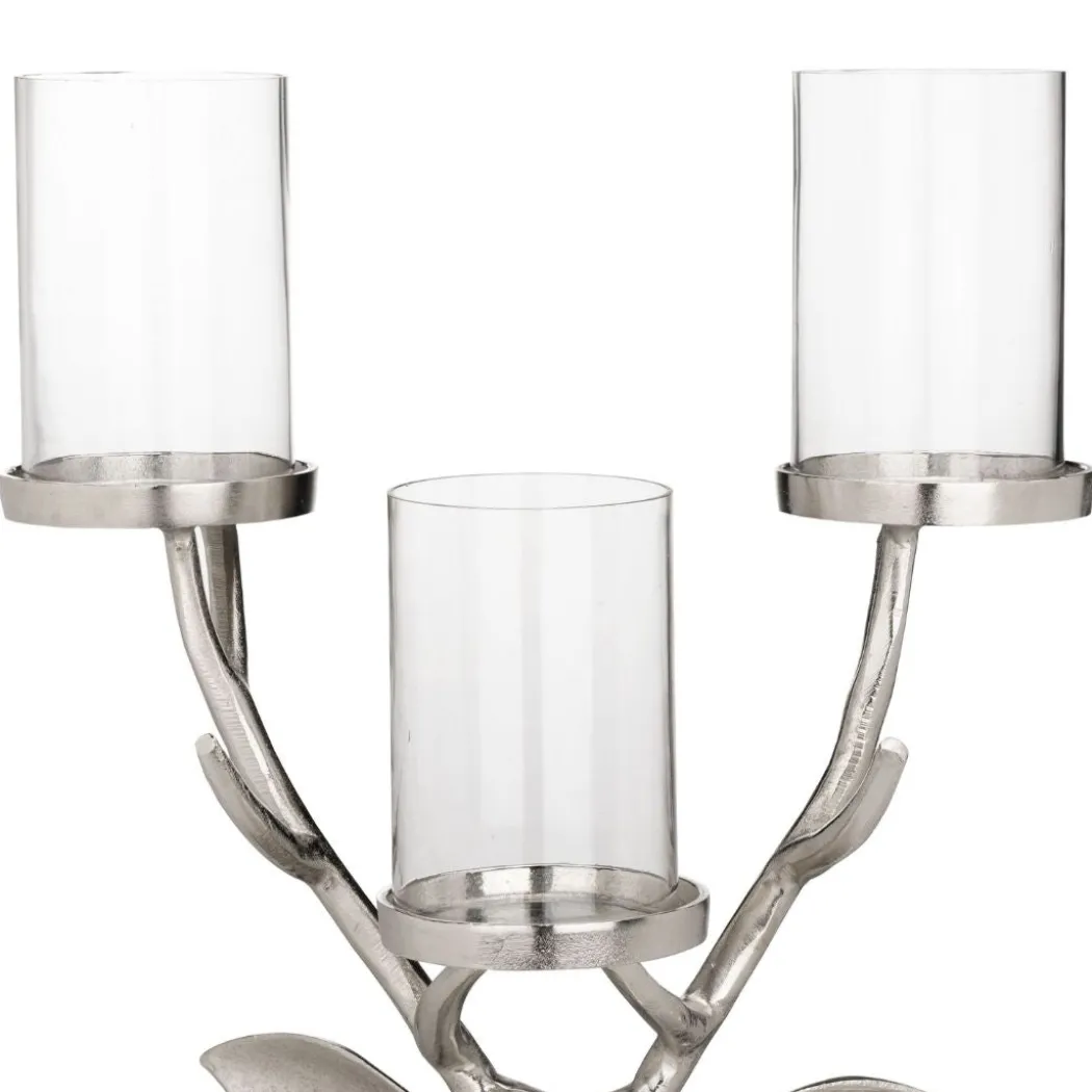 Braawe Silver Deer Multi Candle Holder