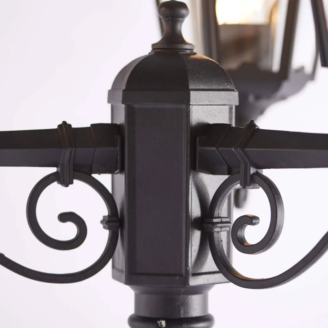 Burford Outdoor 3 Light Post Lantern Light