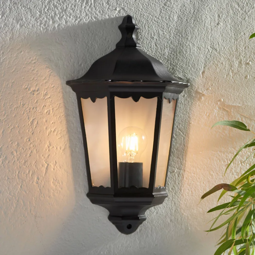 Burford Outdoor Coach Lantern Wall Light