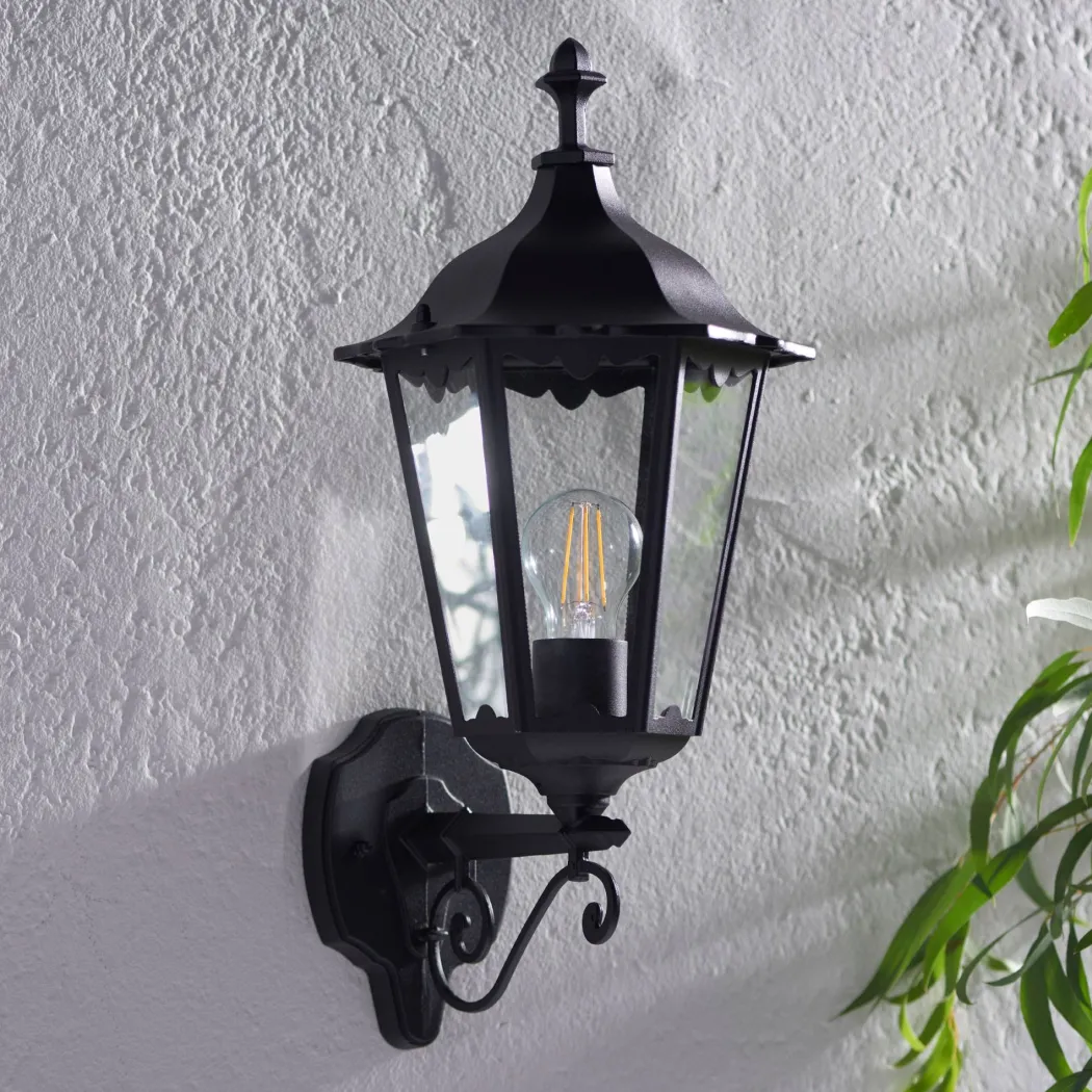 Burford Outdoor Lantern Wall Light