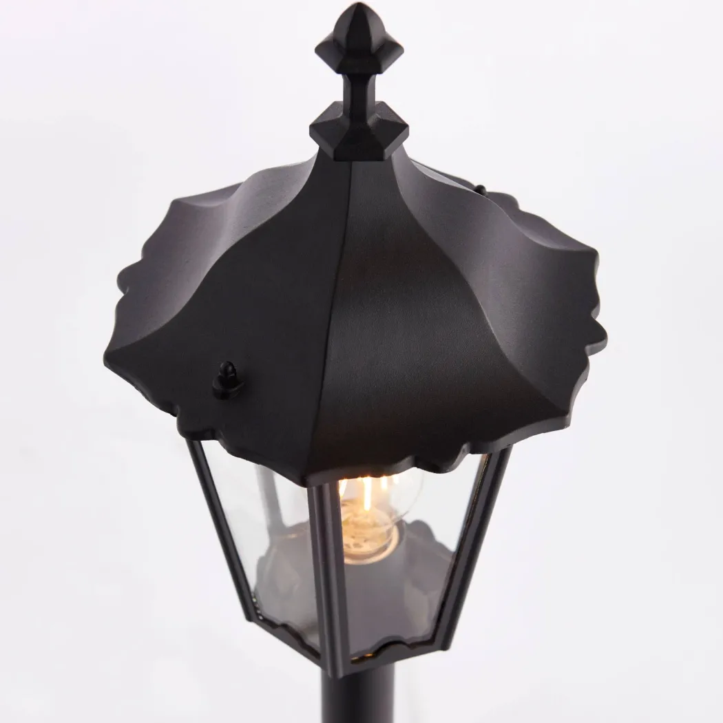 Burford Outdoor Large Bollard Lantern Light