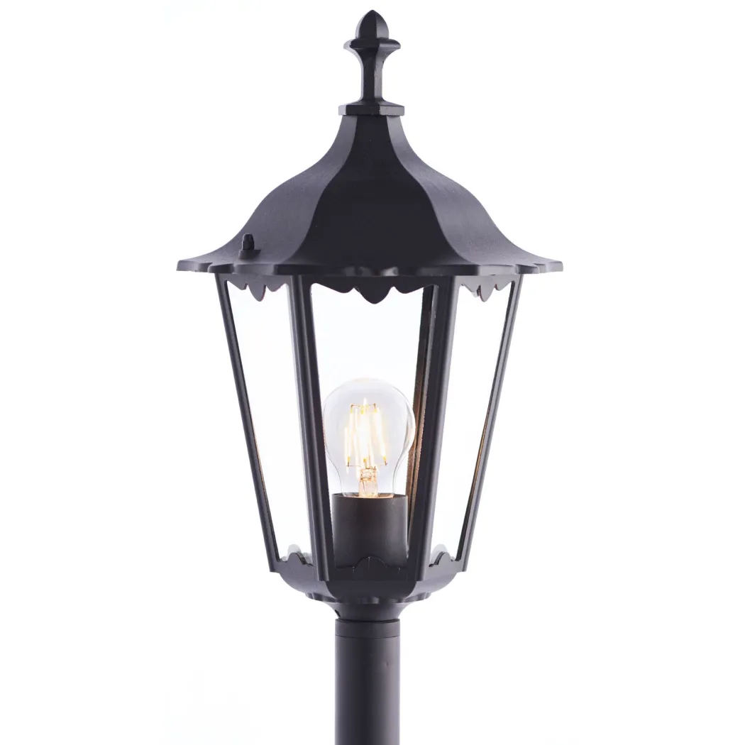 Burford Outdoor Large Bollard Lantern Light