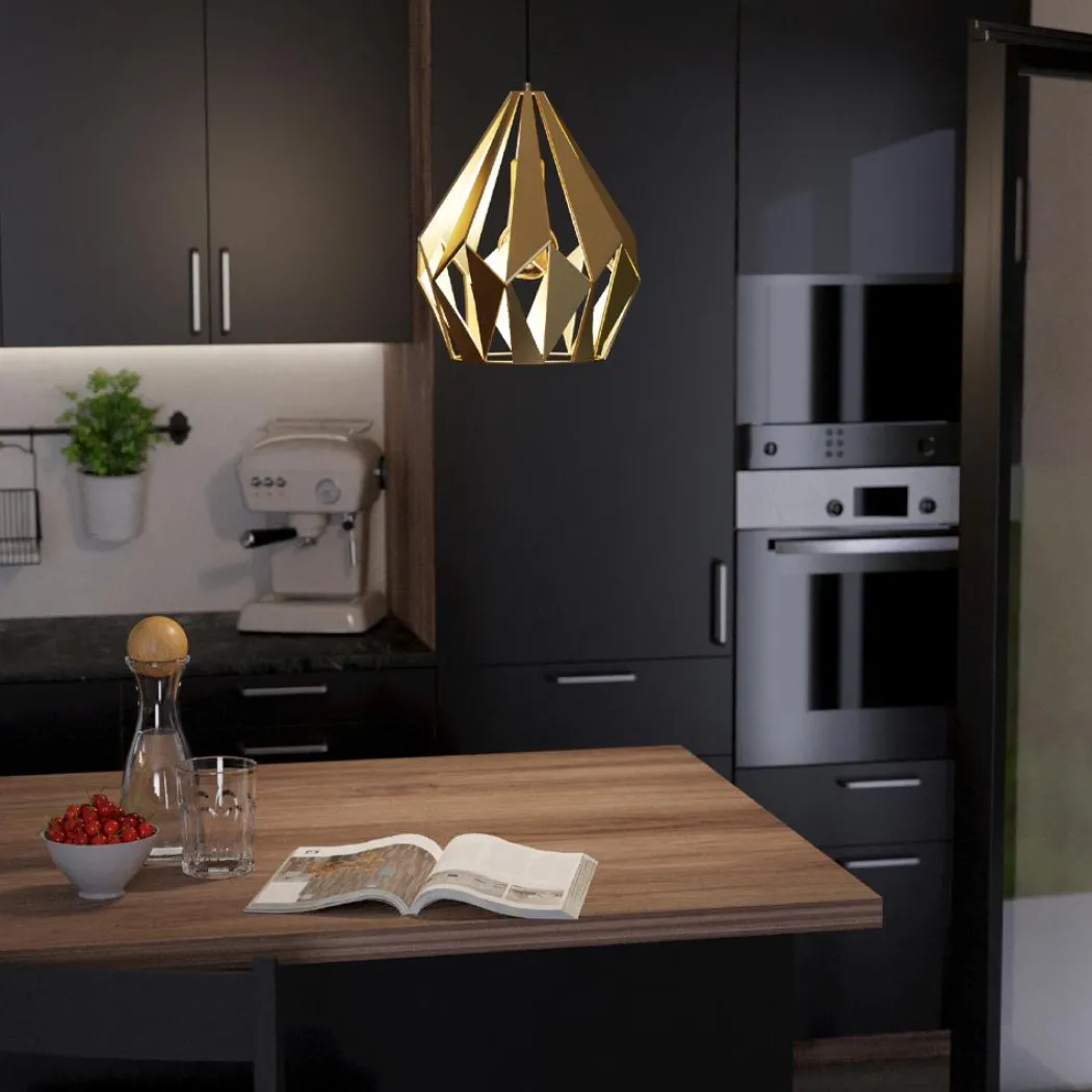 Carlton Gold Ceiling Pendant