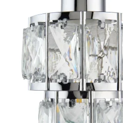 Darla Small Chrome Ceiling Light Pendant