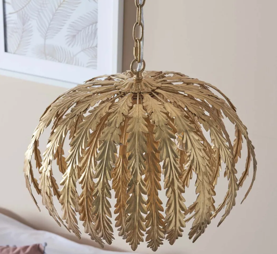 Delphine Large Gold Ceiling Pendant
