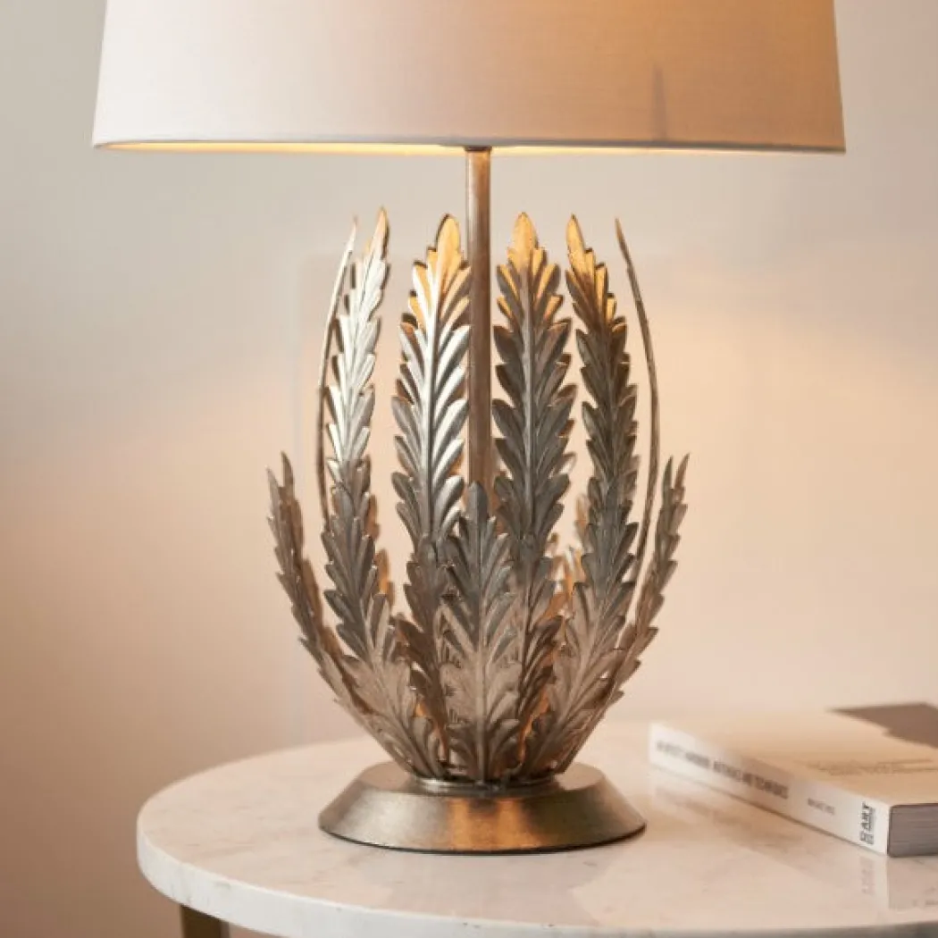 Delphine Silver Table Lamp