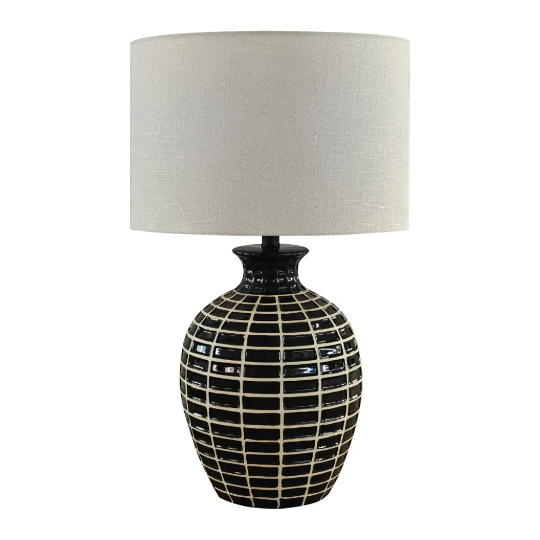 Donna Wood Effect Table Lamp