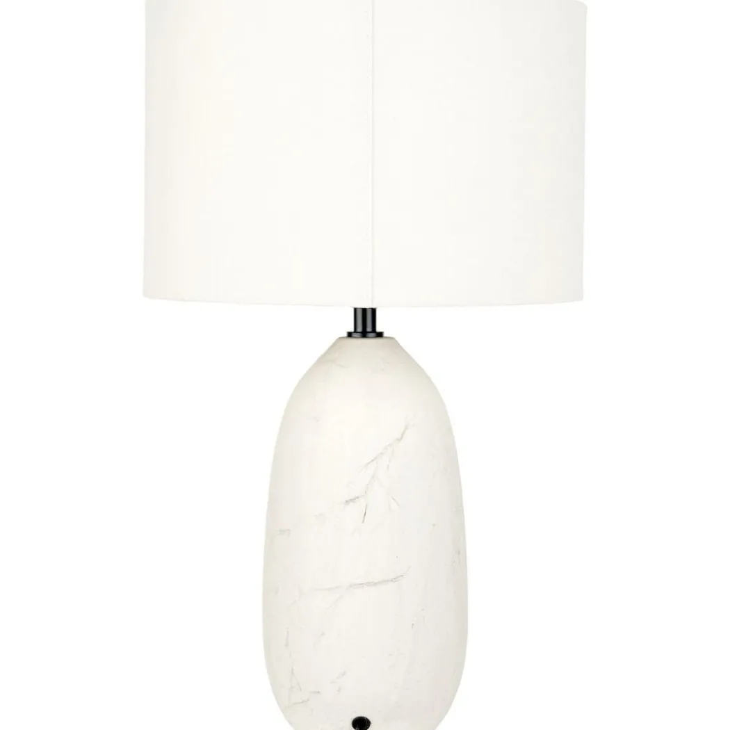 Erika White Ceramic Table Lamp