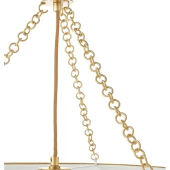 Fenella 5 Light Gold Pendant Ceiling Light