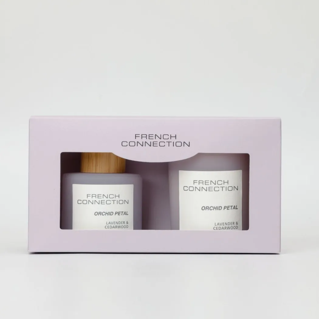 French Connection Home Frangrance Set Orchid Petal