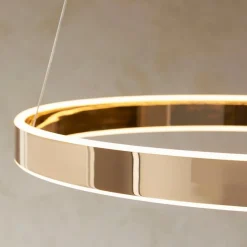Gen LED Gold Pendant Ceiling Light
