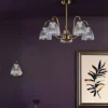 Glynis 5-Light Antique Bronze Semi-Flush Ceiling Light