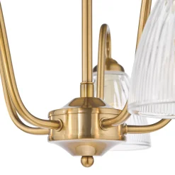 Glynis 5-Light Antique Bronze Semi-Flush Ceiling Light