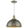 Governor Pendant Antique Brass Ceiling Light
