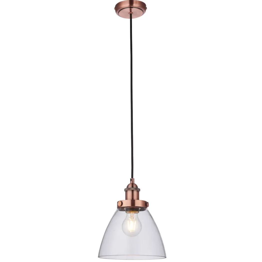 Hansen Small Pendant Ceiling Light Copper