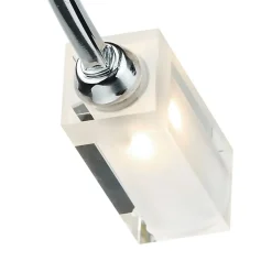 Icarus 6 Light Semi Flush Ceiling Light Polished Chrome
