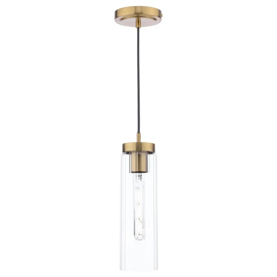 Jodelle Polished Bronze Ceiling Pendant