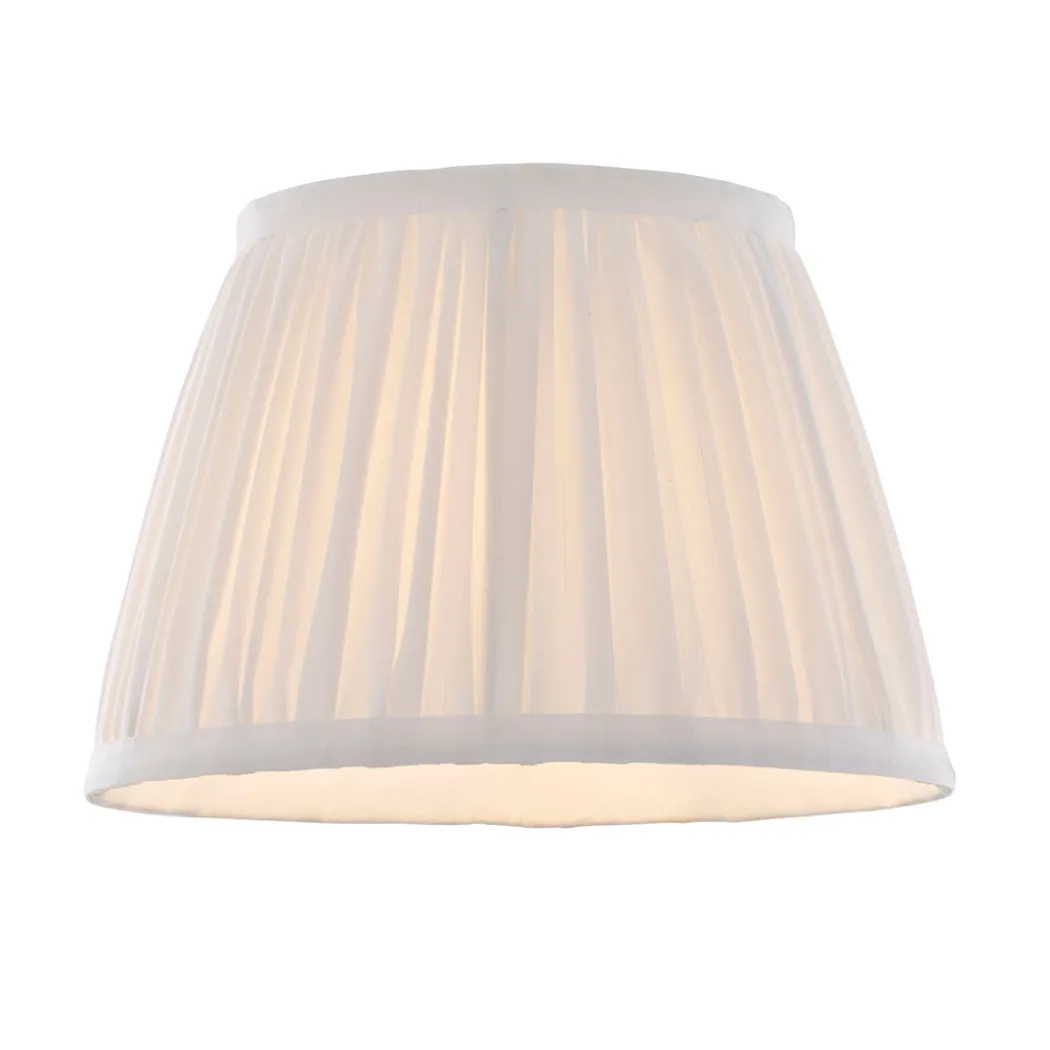 Junia Off White 25Cm Pleated Shade