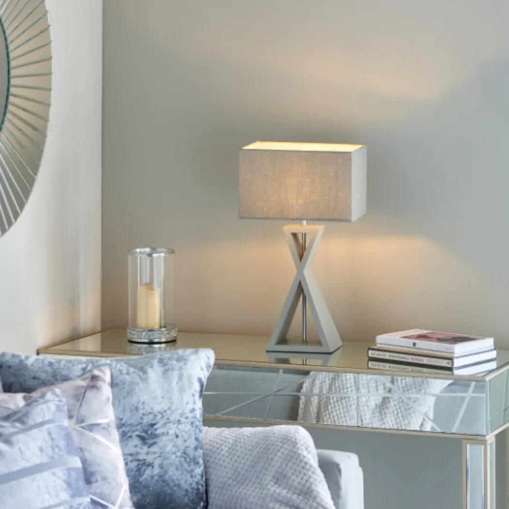 Kaden Grey Table Lamp