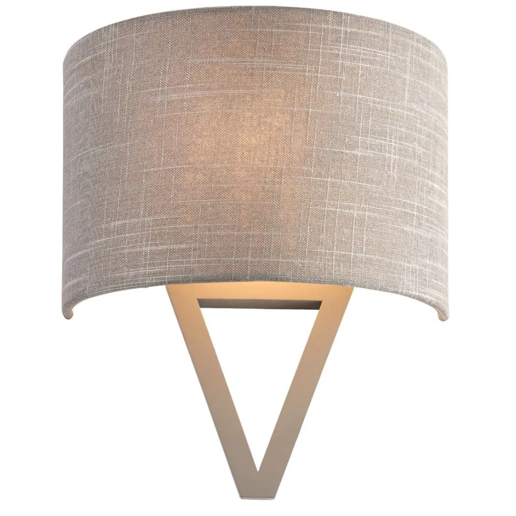 Kaden Grey Wood Wall Light