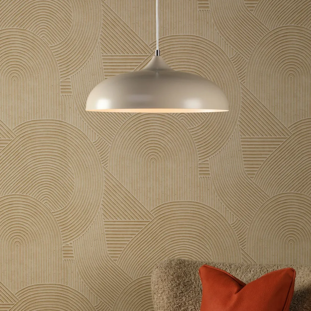 Kaelan Taupe Pendant Ceiling Light