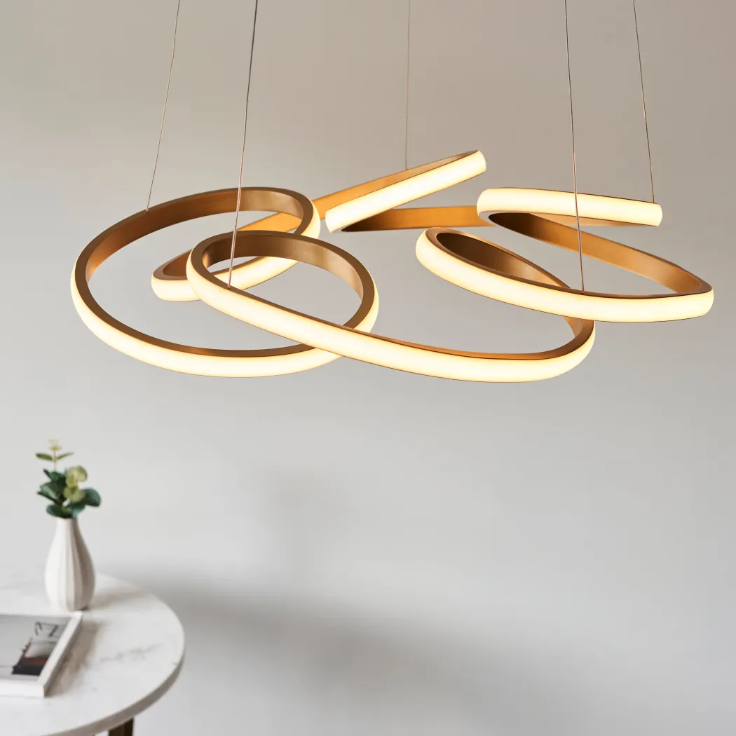 Kaja LED Gold Ceiling Pendant