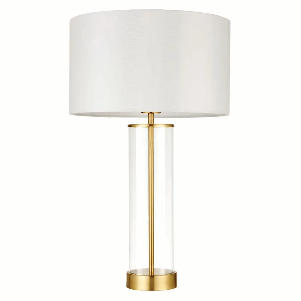 Lessina Gold and Glass Touch Table Lamp