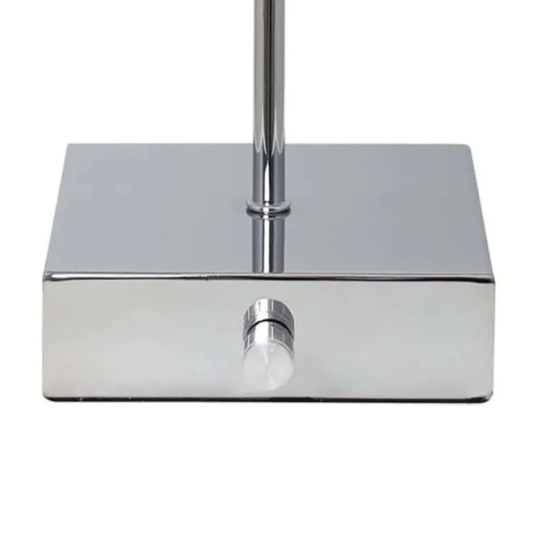 Lustre Polished Chrome Rechargeable Table Lamp