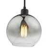 Lycia Black & Ombre Glass Pendant Ceiling Light