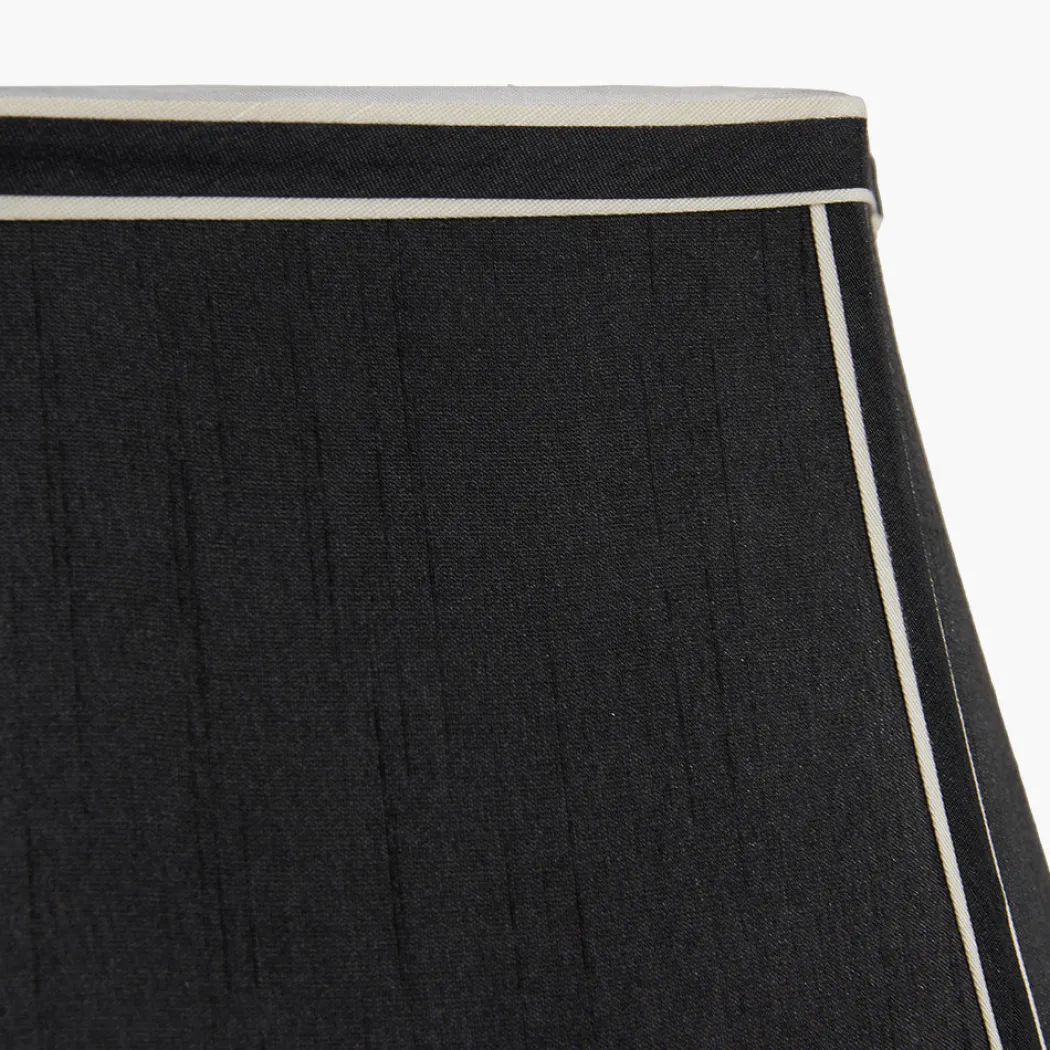Lyla 30cm Bowed Black Shade