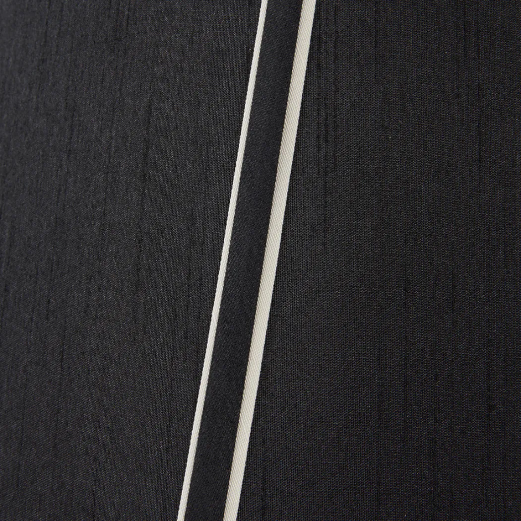 Lyla 30cm Bowed Black Shade