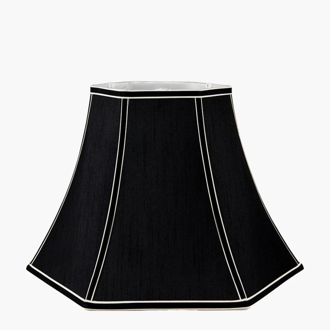 Lyla 40cm Bowed Black Shade
