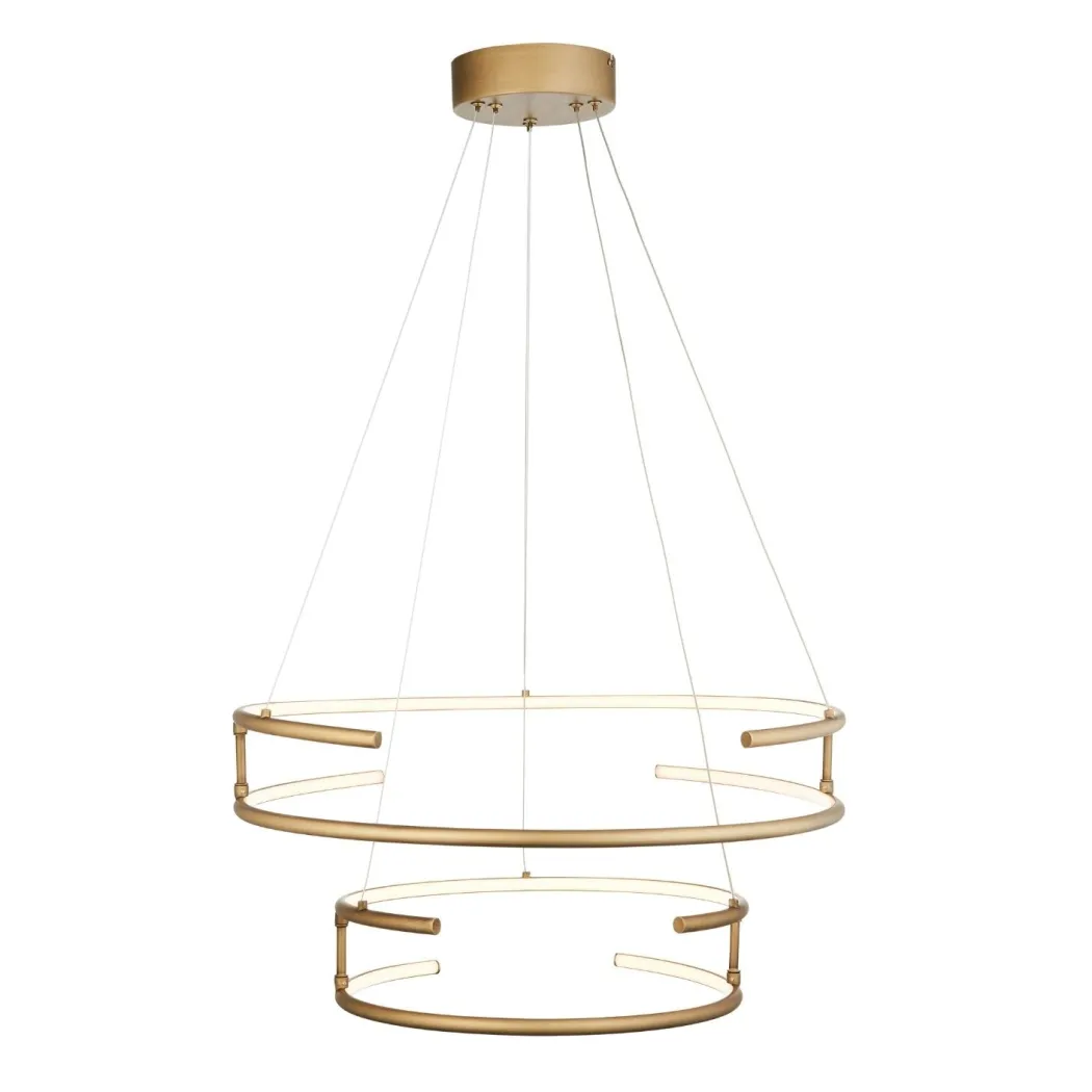 Mabel Antique Brass LED Pendant Ceiling Light