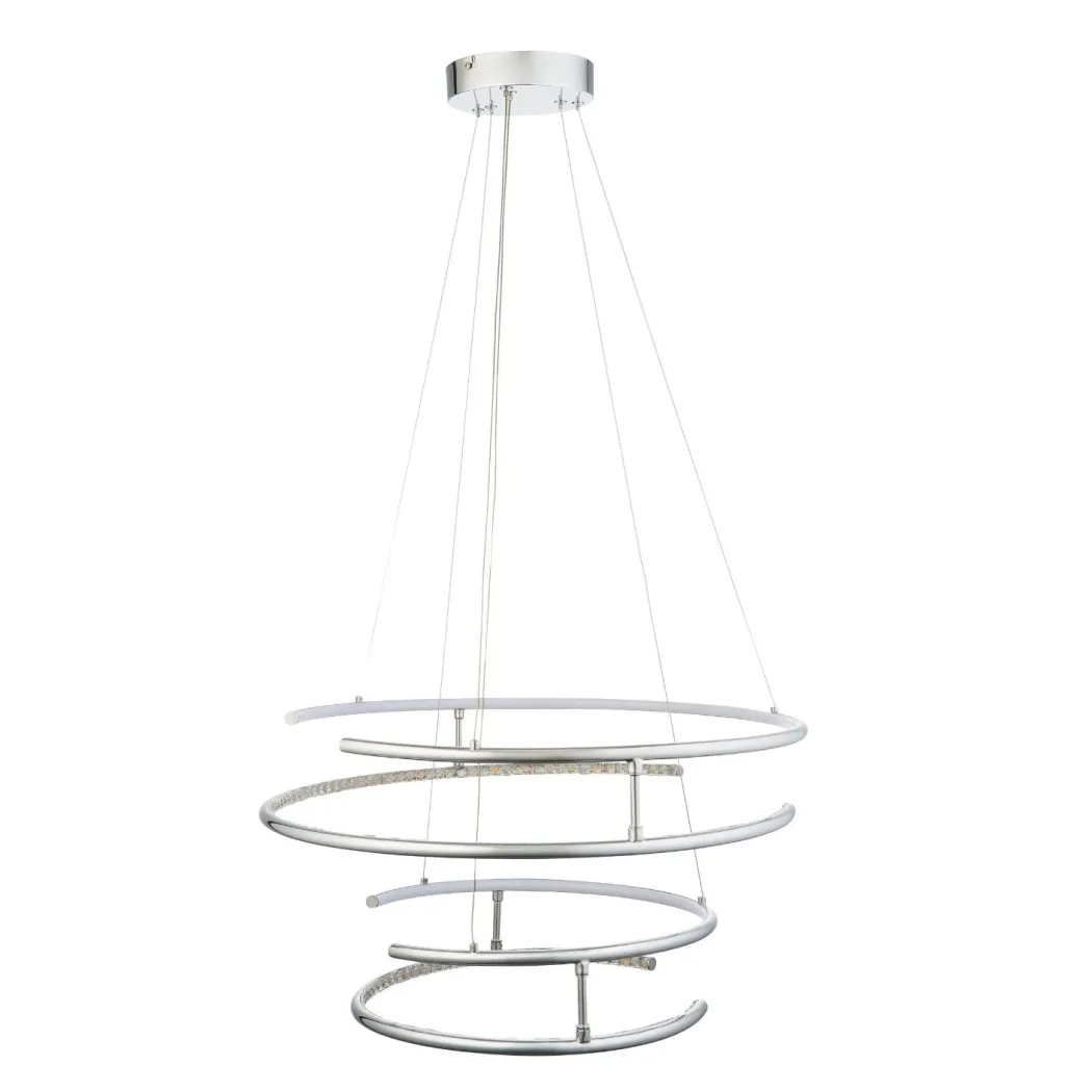 Mabel Silver LED Pendant Ceiling Light