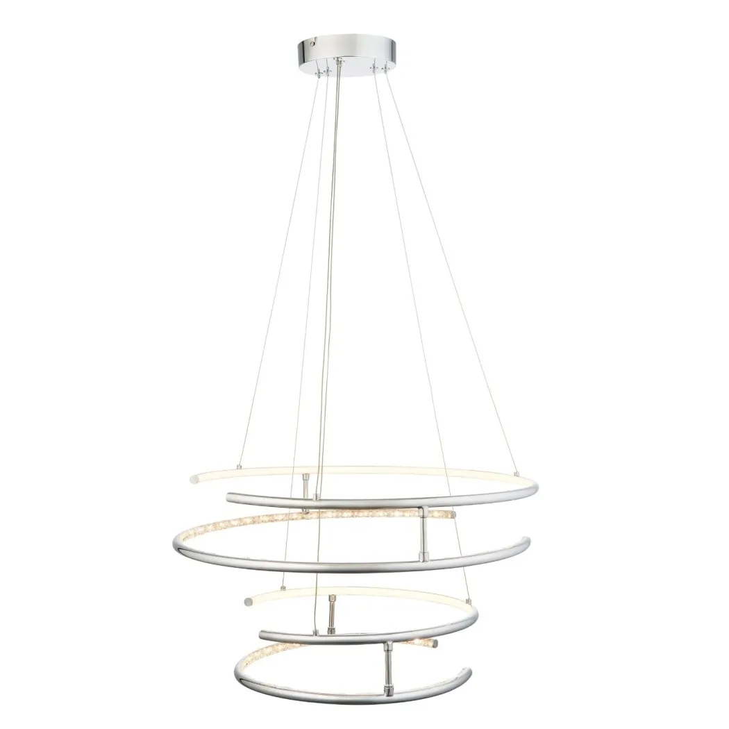 Mabel Silver LED Pendant Ceiling Light