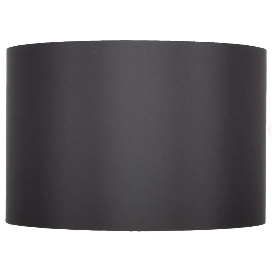 Metallic 40cm Black Silk Light Shade with Gold Card Lining
