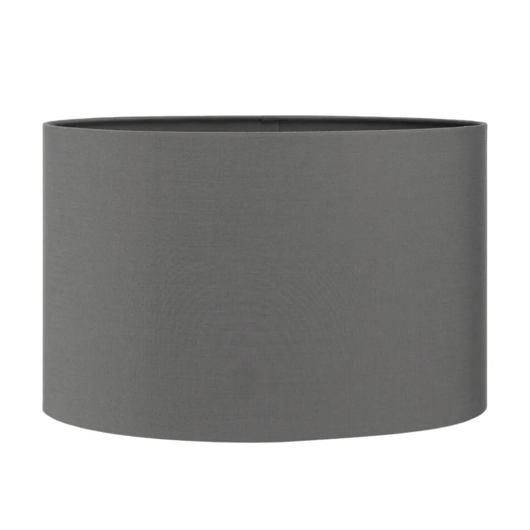 Mia 30cm Grey Oval Shade