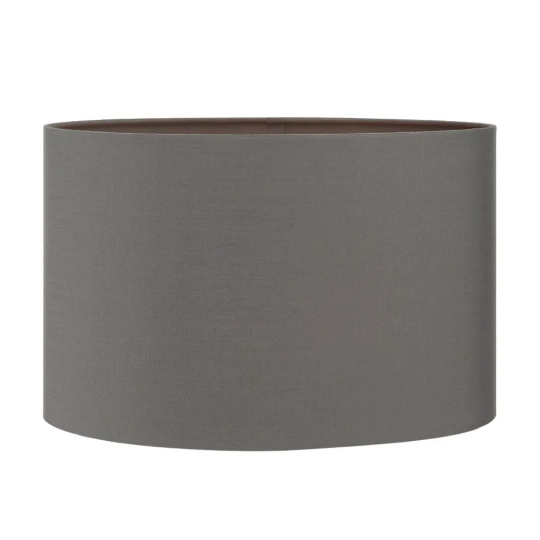 Mia 25cm Grey Oval Shade