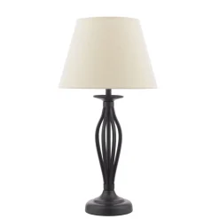 Miranda Black Table Lamp