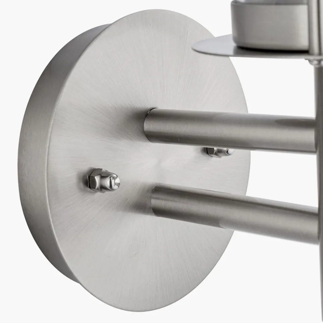 Myosotis Outdoor Wall Light Silver