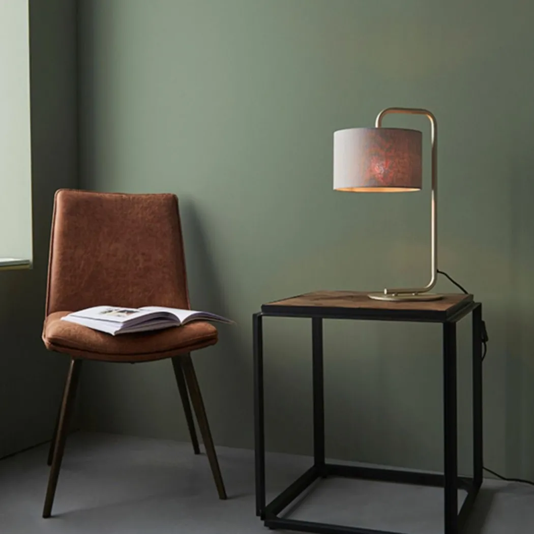 Nahia Champagne Table Lamp