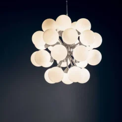 Oscar 28 Light Pendant Ceiling Light Satin Nickel