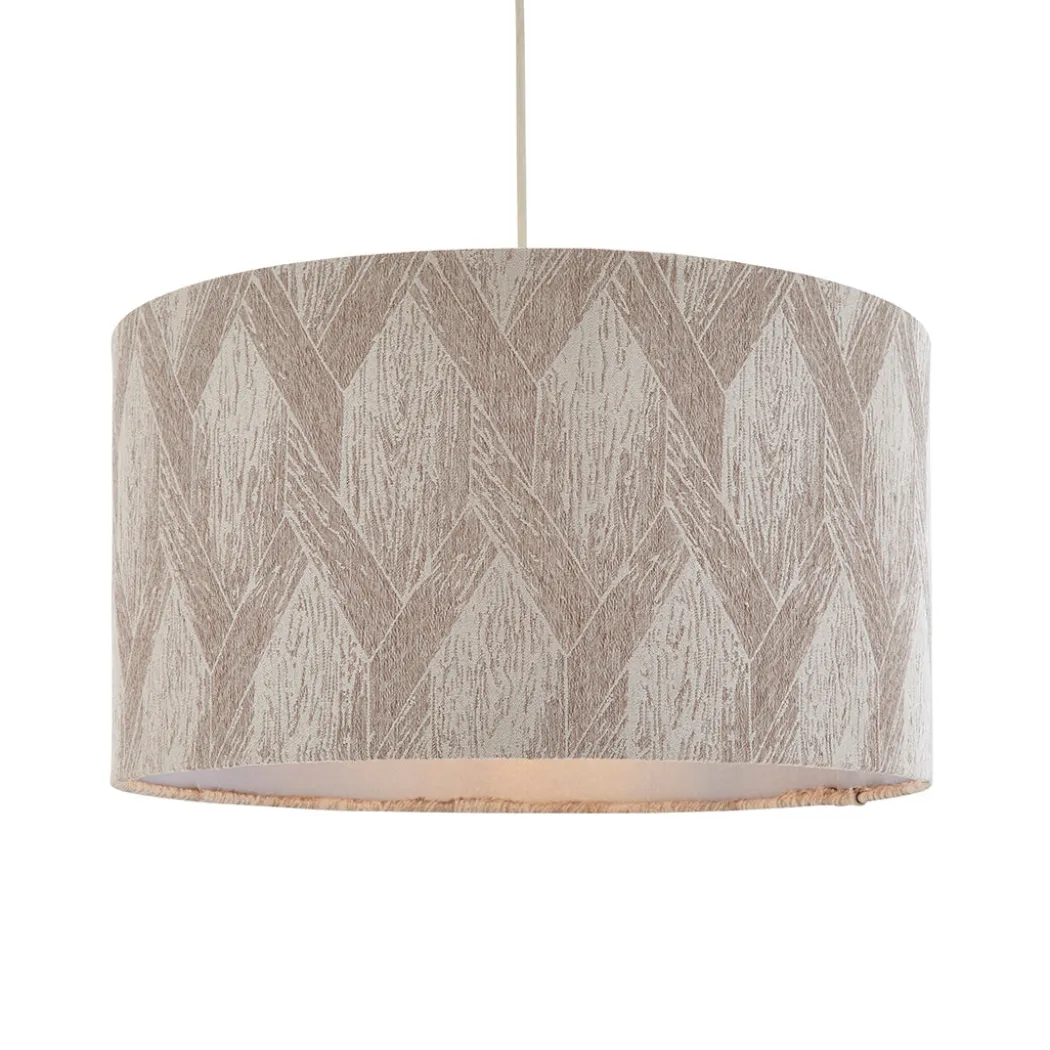 Parisa Silver Jacquard 40Cm Shade