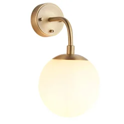 Pilar 1 Light Brass Wall Bracket