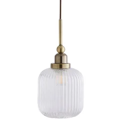 Riva 3-Light Antique Brass Pendant Bar
